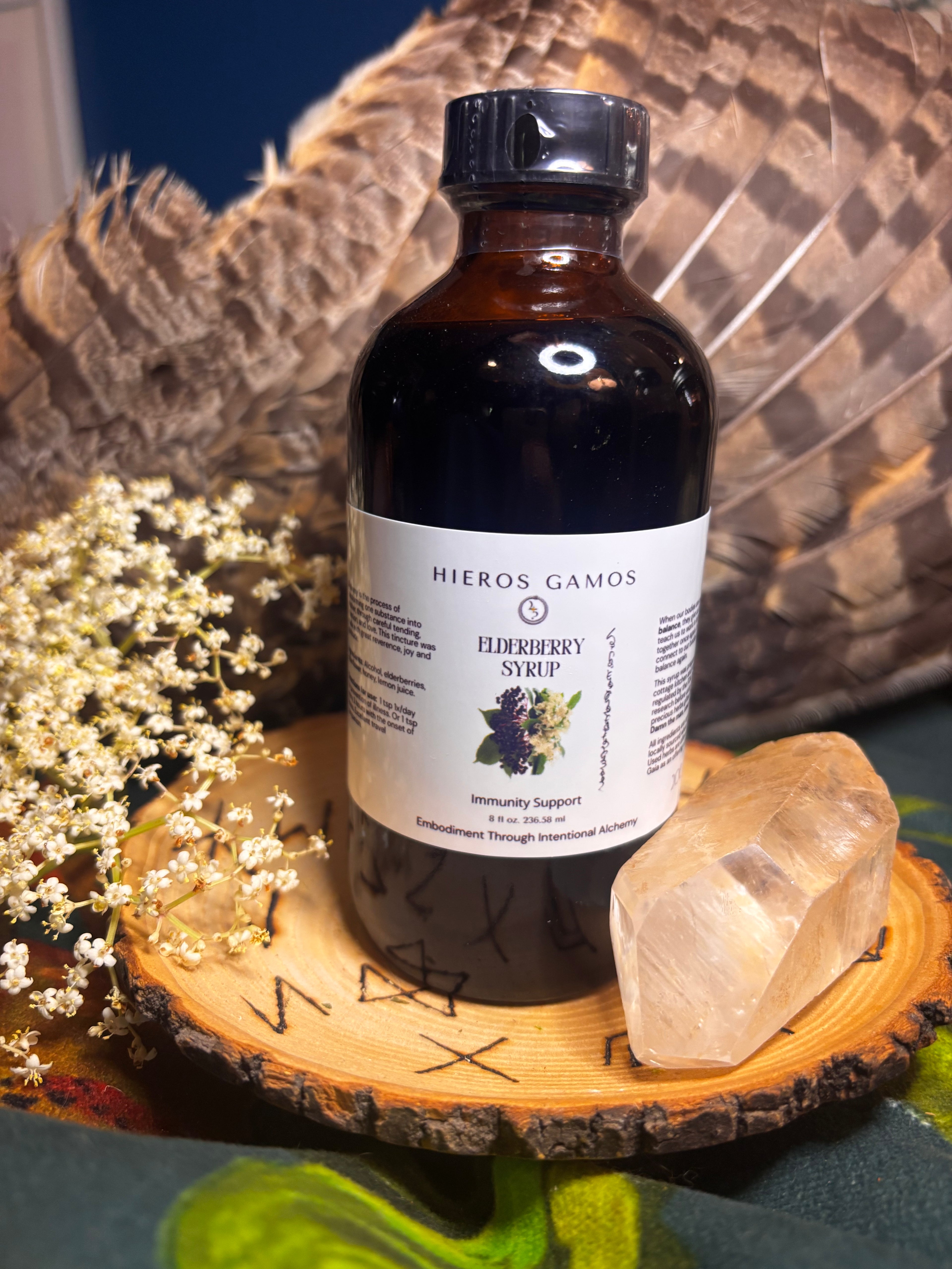 Elderberry Syrup 8 oz bottle